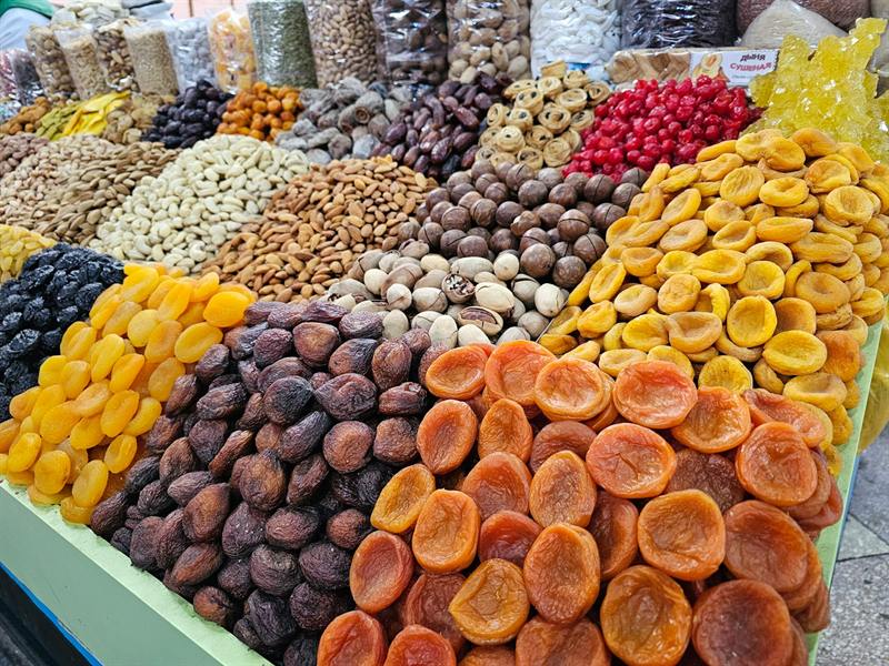 Assorted dried fruits